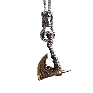 Collier Hache Valknut - Univers Celtique